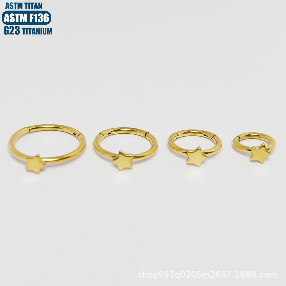 16G labret stud size and finish detail