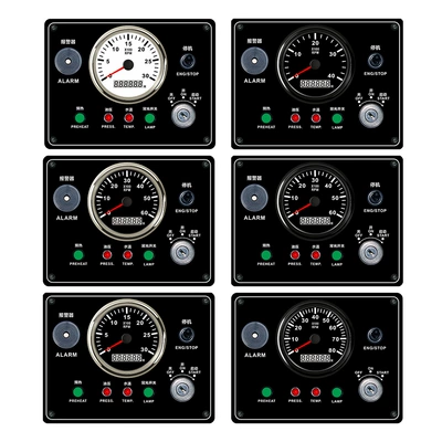 12V/24v combination speed panel, automobile instrument