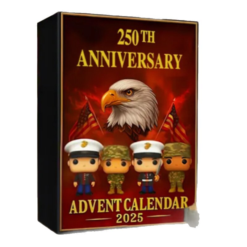 新品USA250周年降临倒计时节日盲盒圣诞树装饰亚克力挂件独立站|undefined