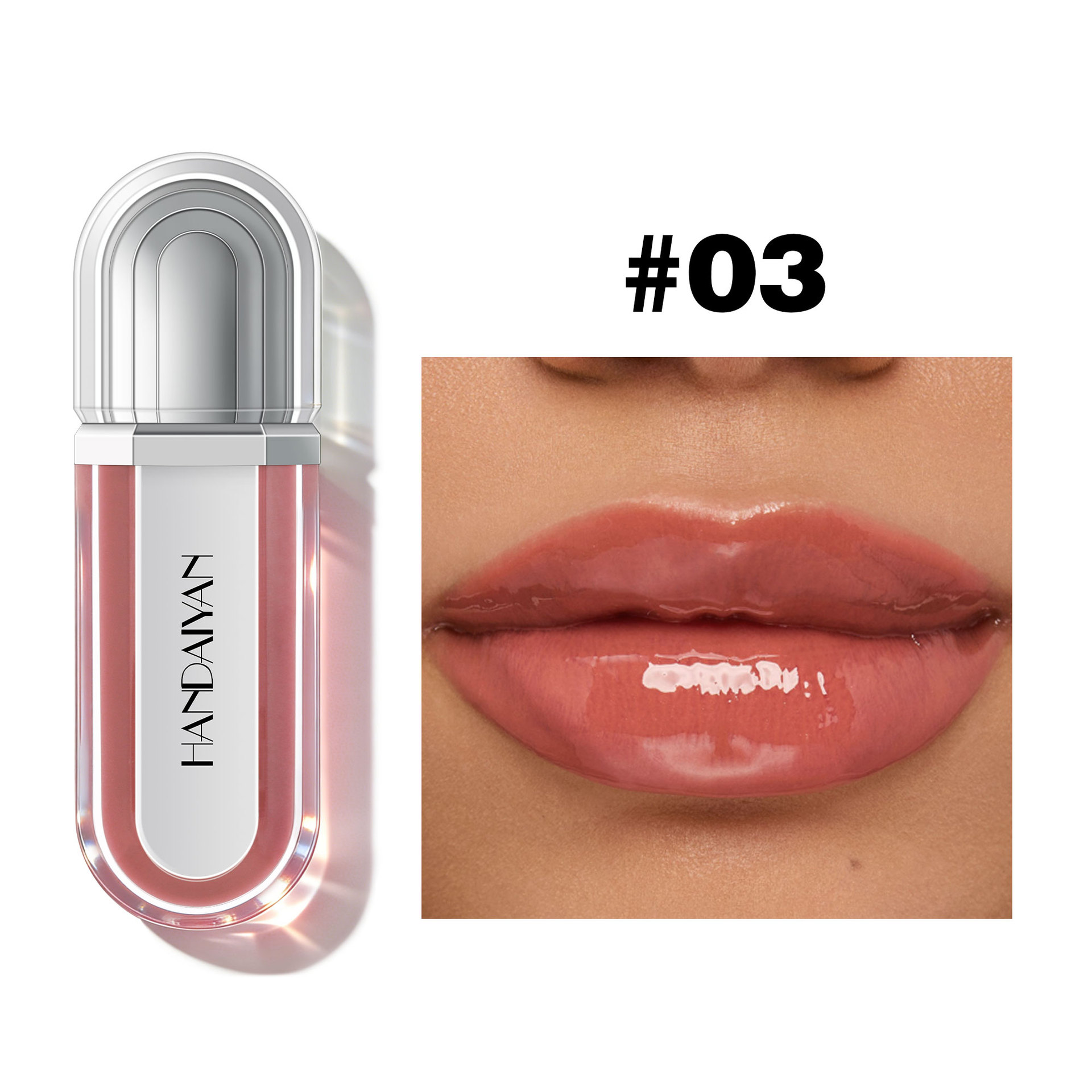Exclusivo para la venta transfronteriza de espejo HANDAIYAN, esmalte labial, esmalte labial image 9