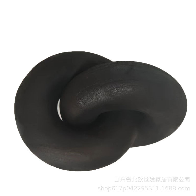 木製装飾チェーン木造工芸品家庭民宿置物二環ボタン木チェーン2環木環木チェーン|undefined