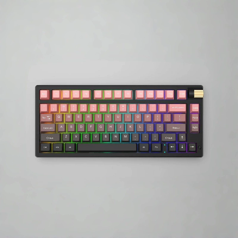 Mechanical handheld gaming keyboard OBALL GK75, 80‑key, Bluetooth, three‑mode compact