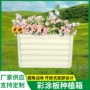 栽培长方形种植彩涂板花盆