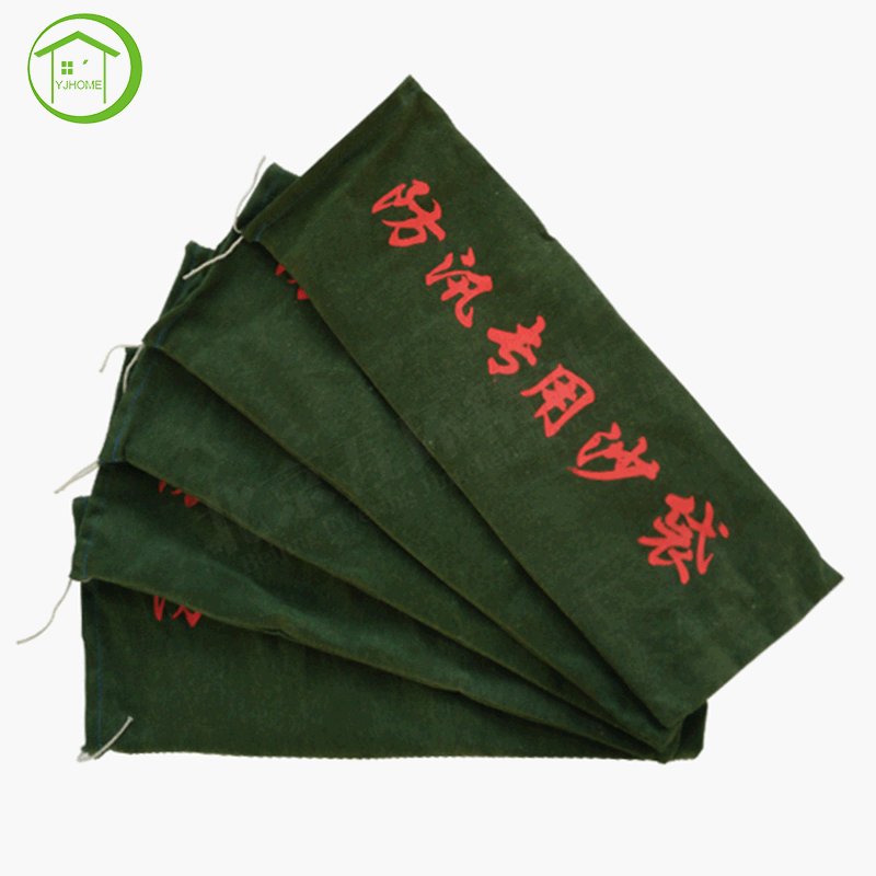 厂家生产防汛沙袋防洪消防沙袋 加厚帆布防汛沙袋可印LOGO