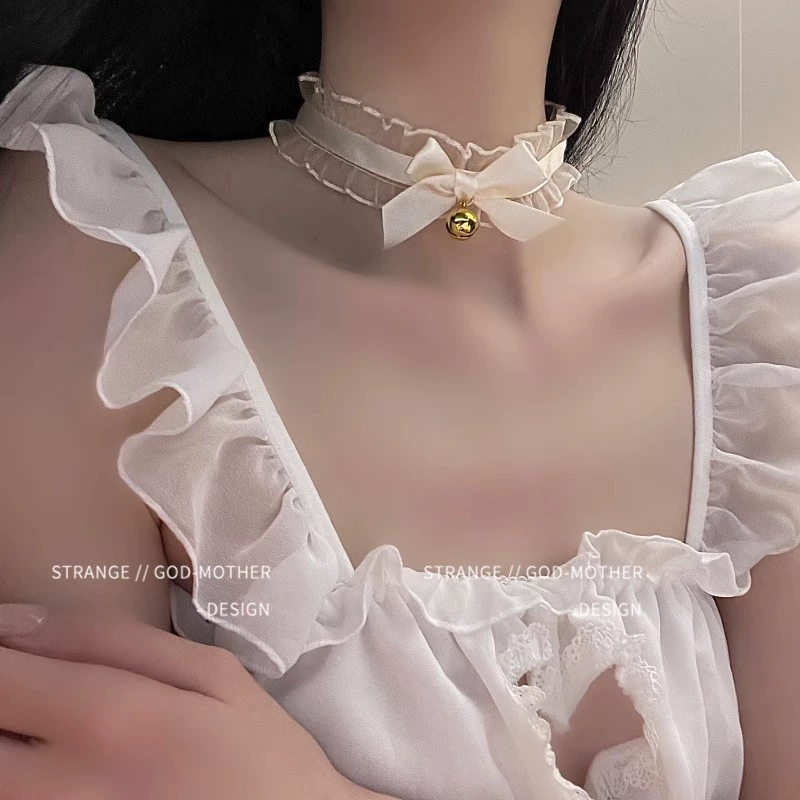 Маленький колокольчик, чокер, рождественская цепочка для ключей/сумки, ожерелье