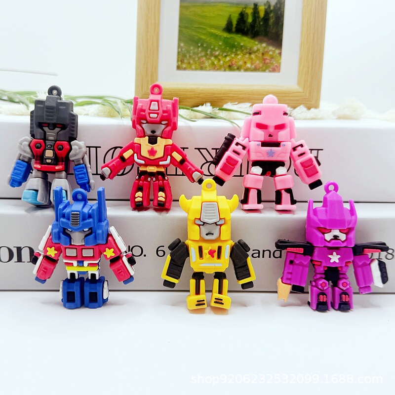 Cartoon Transformers Keychain Optimus Prime Boys' Backpack Pendant Gashapon Doll Machine Accessories Small Gift Cartoon Transformers Keychain Optimus Prime Boys' Backpack Pendant Gashapon Doll Machine Accessories Small Gift