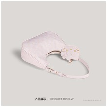 百搭kt猫腋下包韩系洋气小众单肩月牙包包女