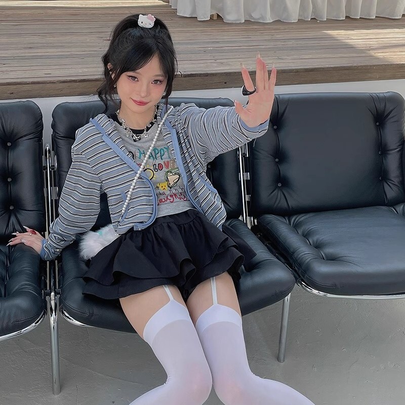 Pure Desire Velvet Suspender Over-The-Knee Socks Jk Hot Girl Black Stockings Y2K Slimming Long Thigh-High Socks Suspender High Socks Pure Desire Velvet Suspender Over-The-Knee Socks Jk Hot Girl Black Stockings Y2K Slimming Long Thigh-High Socks Suspender High Socks