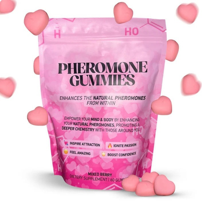 Cross-Border Pheromone Gummies 60 Pieces Female Hormone Pheromone Gummies Dietary Supplement Sugar