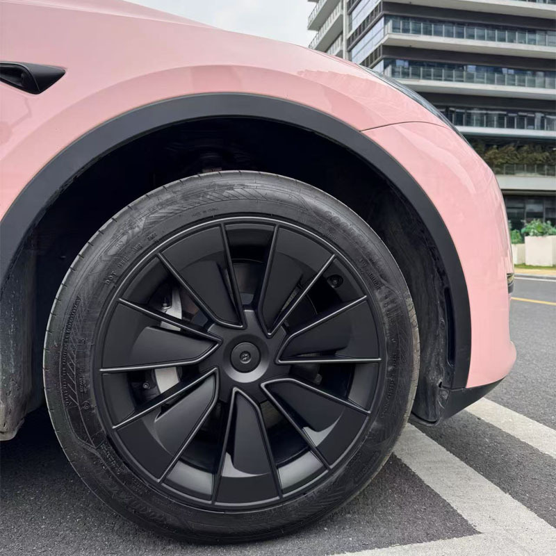 Suitable for Tesla ModelY curved speed wheel hub cover 19-inch wheel hub protective cover Y exterior decoration modification accessories