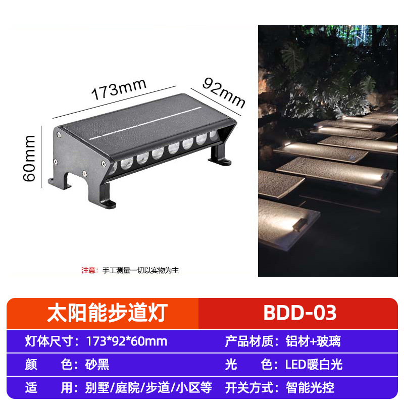 Luz solar de lavado de pared exterior impermeable LED camino luz jardín muro exterior luz de línea de pared ambiente luz de patio