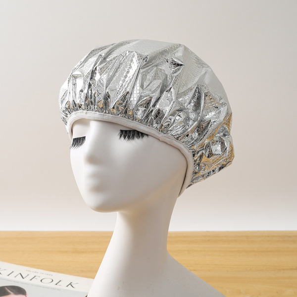 RHOS tin foil heating hair mask steam cap steam cap women's hair hot hair hair curing hair hat plug-in free home