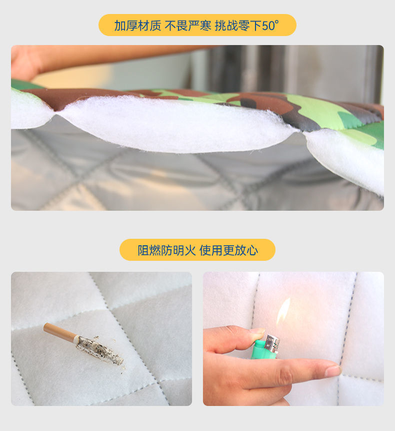 Anti-hailing Extra Thick Cotton Quilt Car Cover, Cold-resistant and Warm in Winter, Cotton-storm-resistant and Snow-resistant All-purpose Car Cover