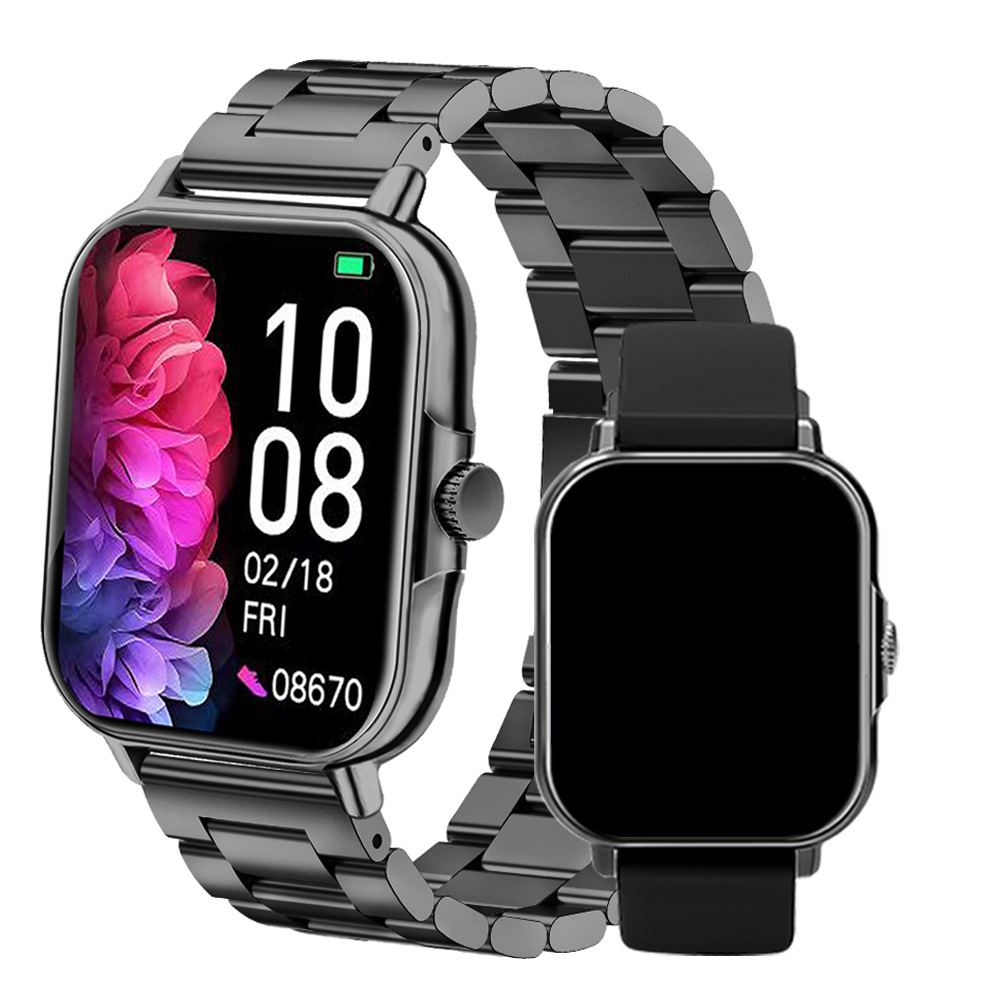 temu クロスボーダー人気スポーツ アウトドア スマートウォッチ D8 ツーインワン TWS Bluetooth 通話心拍数スポーツ睡眠