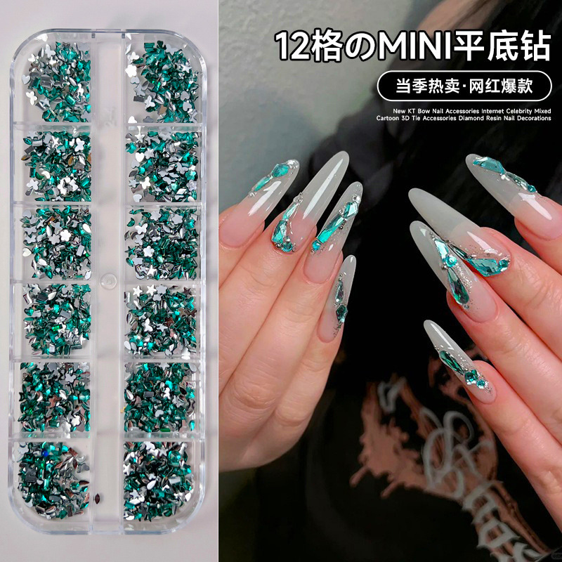 12 그리드 수지 특수형 드릴 [홀 그린]