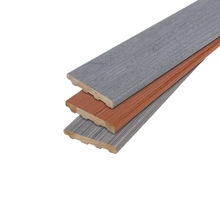 P88柳桉木地脚线简约风整木PVC踢脚线轻奢易搭配地脚线批发