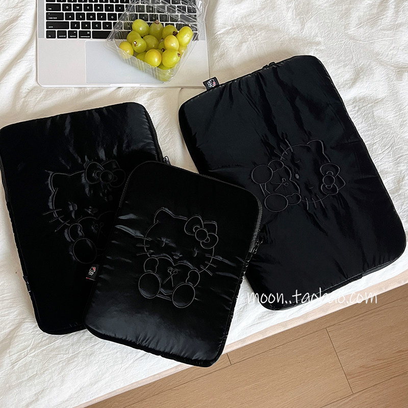Cute Cartoon iPad Storage Bag Inner Liner 13inch / 14inch Laptop Protective Case Drop and Shockproof for Women