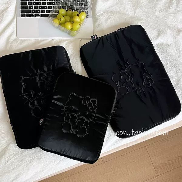 Cute Cartoon iPad Storage Bag Inner Liner 13inch / 14inch Laptop Protective Case Drop and Shockproof for Women