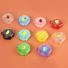 夜光水果拉杆箱收纳盒速卖通喜糖盒儿童diy塑料包装盒防尘收纳盒i