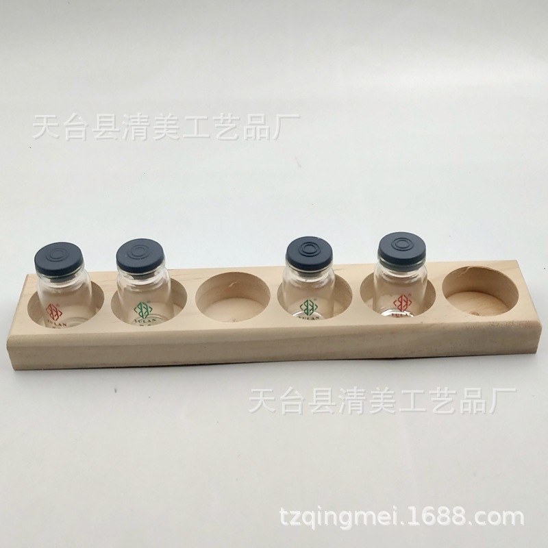 Madera decorativa Pino aceite esencial soporte madera base aceite esencial 1 Pack