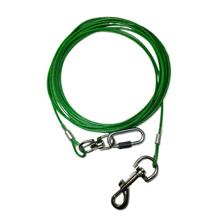Spot Supply Alloy Dog Chain 3.5m 3.0 Wire Diameter 304 Stainless Steel Wire Rope Dog Chain Rope Pet Supplies