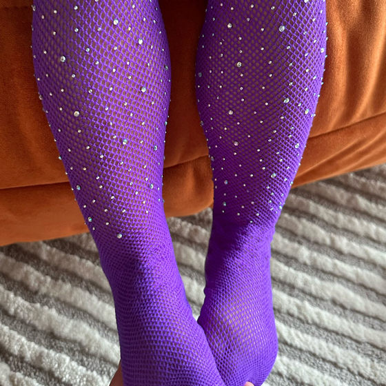 Children with drill stick drill anti-hook high quality pantyhose performance school activities dance practice Latin ballet women
