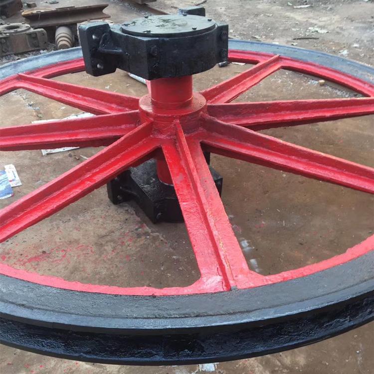 Shandong No.1 mina de perforación pozo suspensión flywheel simple de operación