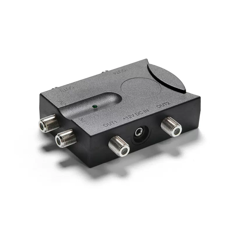 2 in 4 out Bi-directional TV Amplifier with TV Link