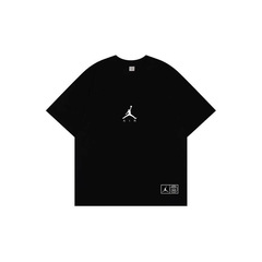 2025古典的な潮牌aj半袖純綿tシャツ夏男女カップル半袖飛人ゆるいカジュアル上着
