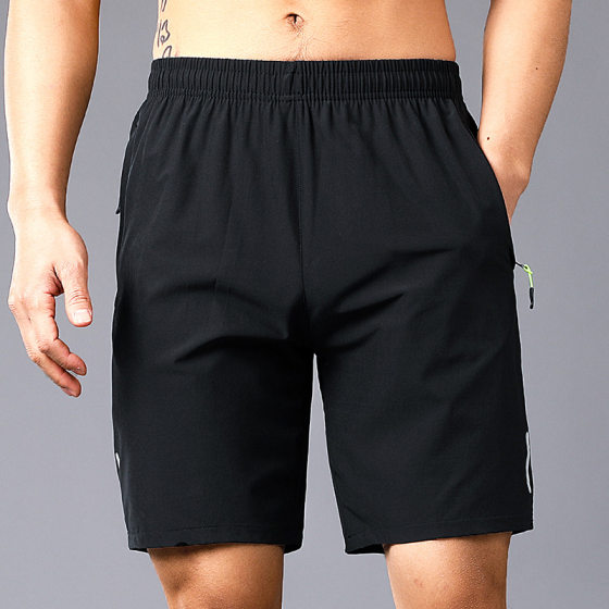 Cross-border Summer New Trendy Men's Beach Leisure Sports Loose plus size Four-sided Elastic Five-point Shorts Men's Manufacturers