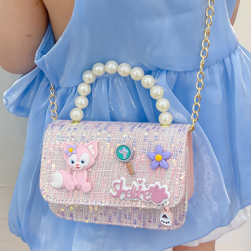 Baby Fashion New Children's Bag Crossbody Bag Cute Cartoon Shoulder Bag Little Princess Girl Handbag Versatile