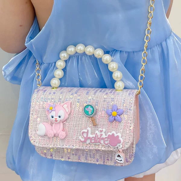 Baby Fashion New Children's Bag Crossbody Bag Cute Cartoon Shoulder Bag Little Princess Girl Handbag Versatile