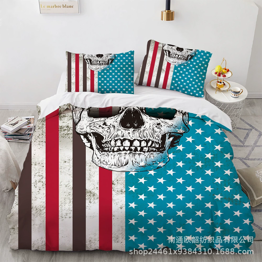 Set, bedspread, duvet cover, wish, Amazon, 3D, 3 piece set