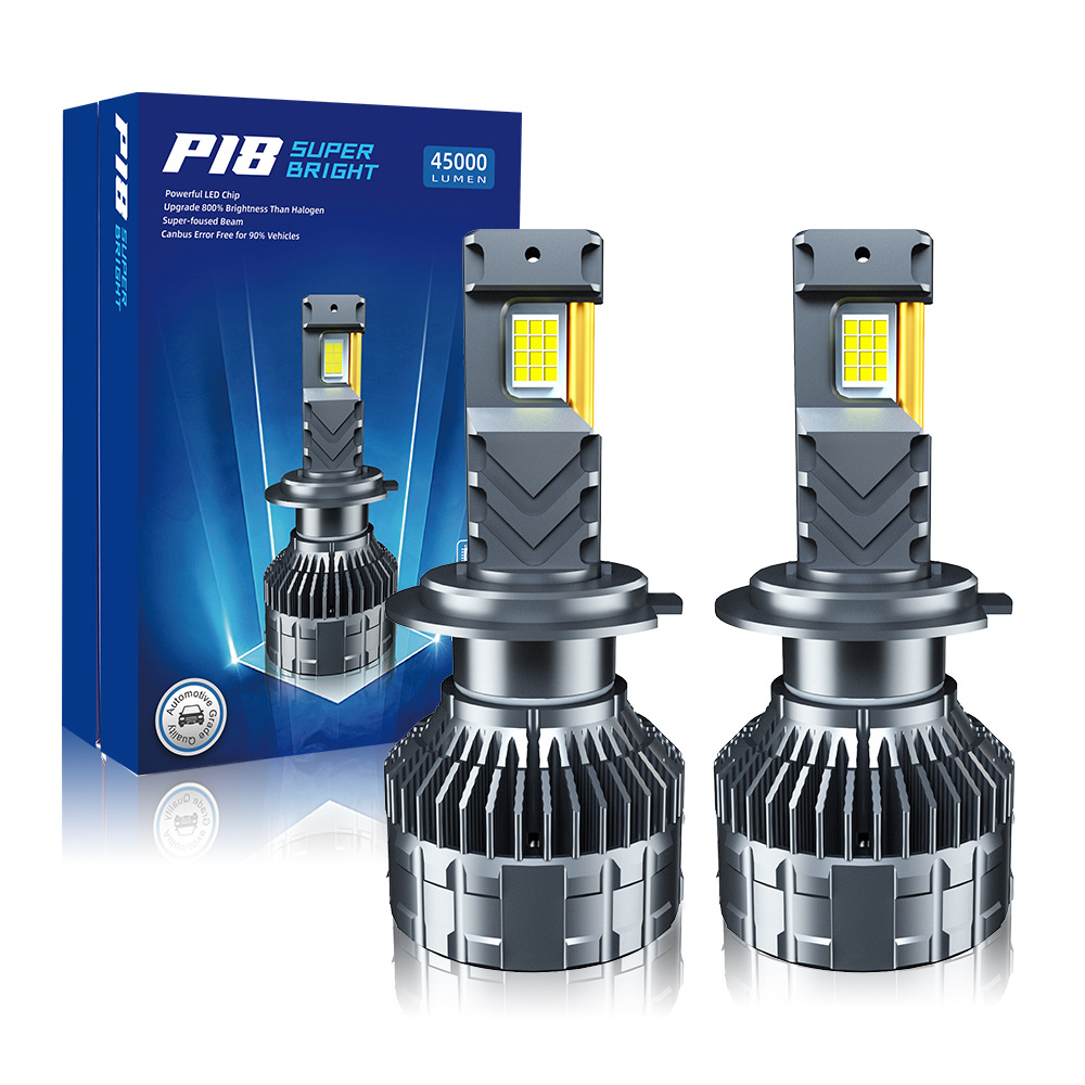 Faro LED para Automóvil 85W H7 H4 de Aluminio y Cobre de Alta Potencia image 1