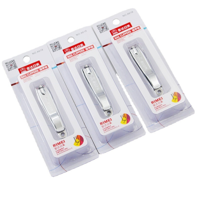 Wholesale Japanese and American nail clippers A618 stainless steel nail clippers large flat nail clippers activity gift nail clippers Wholesale Japanese and American nail clippers A618 stainless steel nail clippers large flat nail clippers activity gift nail clippers