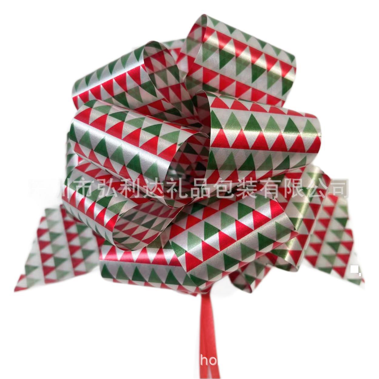 Navidad bola de flores al por mayor 12 flores mezcladas alce flocos de nieve de Navidad regalo de embalaje decoración bola de flores venta cruzada