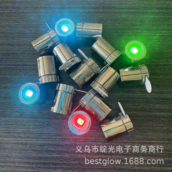LED pen lamp plating lamp cylinder lamp children diy handmade small lamp mini lamp plating color small lamp accessories lamp
