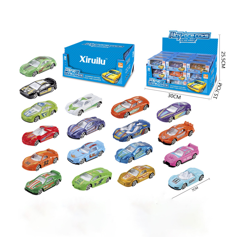 Children's alloy car simulation toy car car model back car alloy car stall wholesale cars Yiwu