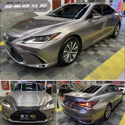Auto Color Change Film — Metal Film Original Car Paint Color - pet-super-bright-metallic-combat-gray-152m-17m