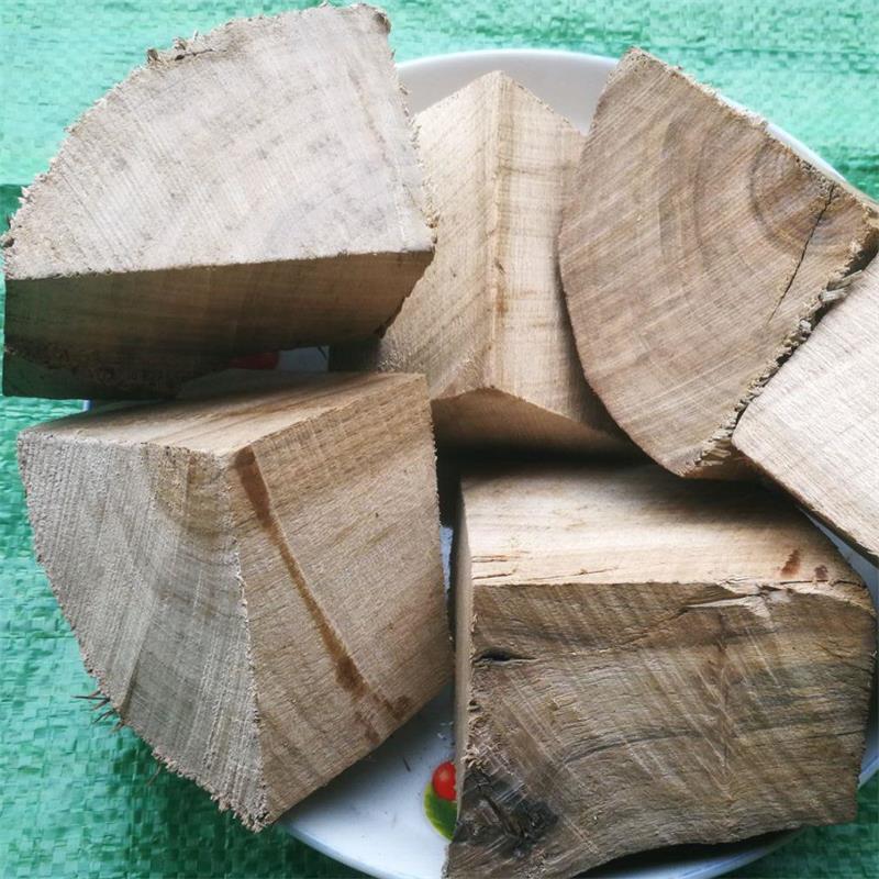 Cross-border wholesale Apple Cherry pecan large barbecue wood block barbecue sawdust barbecue bacon wood barbecue tools