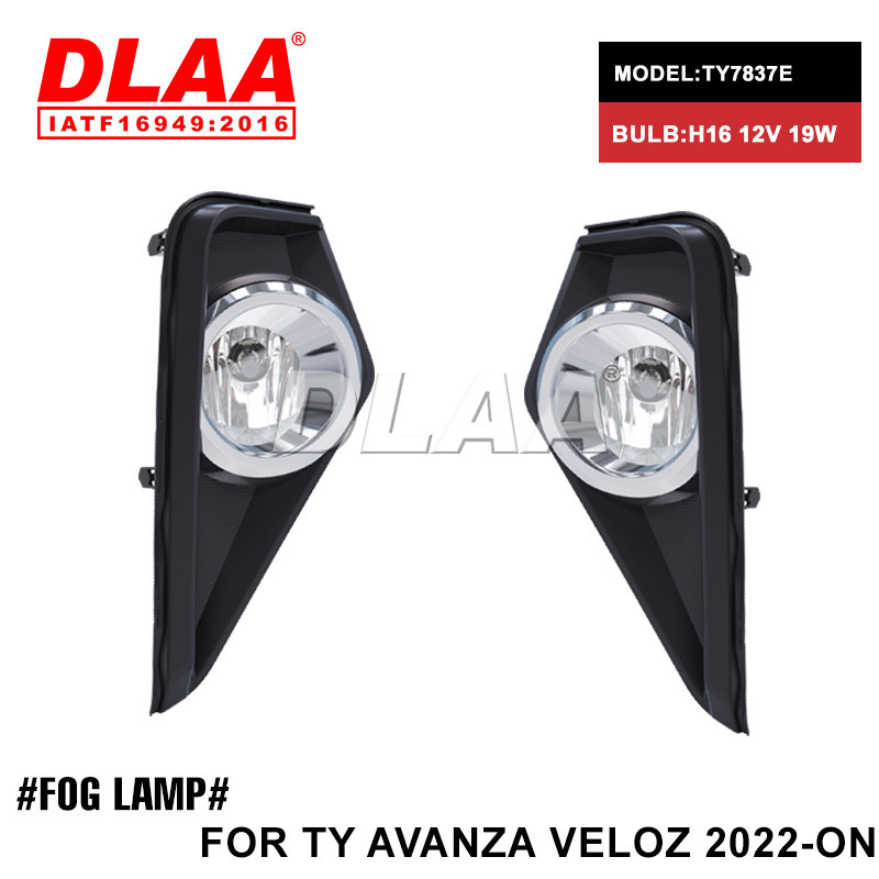 Aplicable a TOYOTA 22 - ON nuevo conjunto de lámpara de niebla delantera AVANZA luz de conducción diurna luz de barra delantera luz antinebra