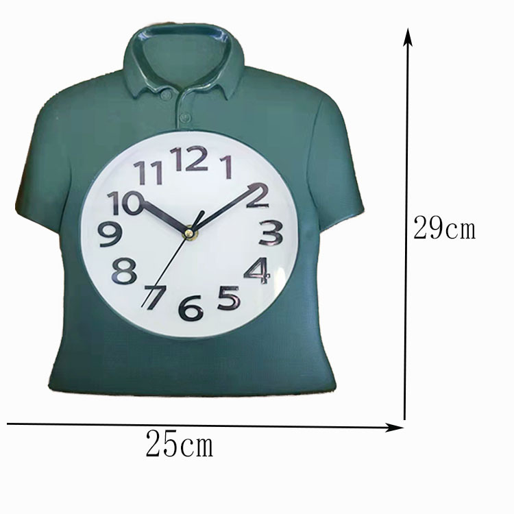 Reloj de pared moderno con diseño cartoon retro - Movimiento de cuarzo silencioso con segundos continuos - Fuente clara - Para decoración personalizada