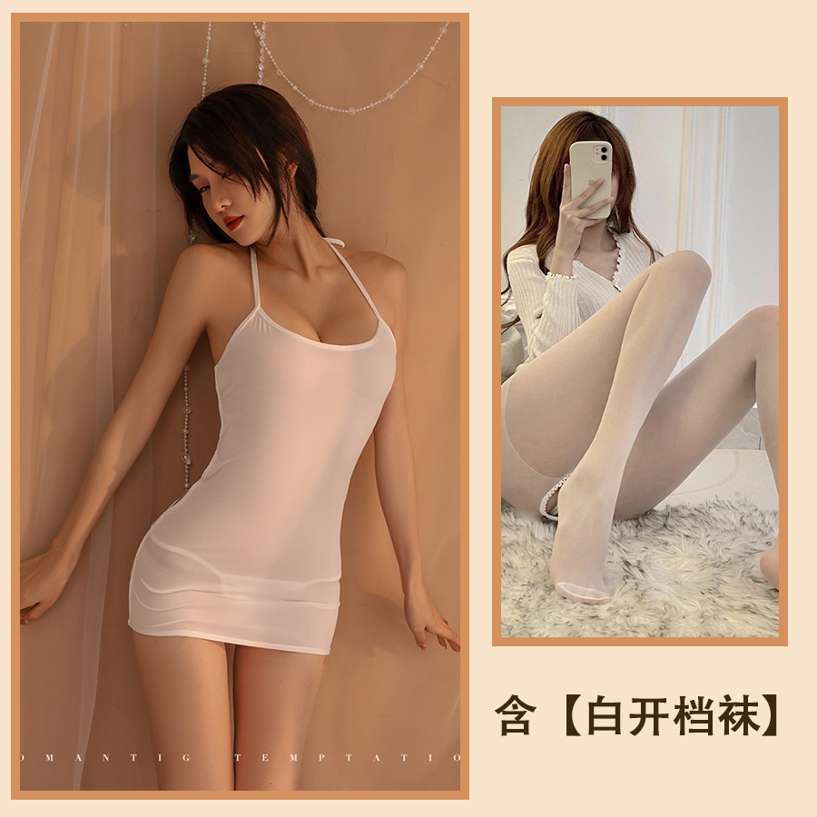 흰색 + 흰색 오픈 양말