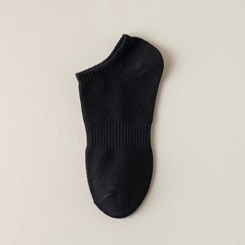 Thin summer knee socks for men and women, absorbs sweat and smell, mid-length