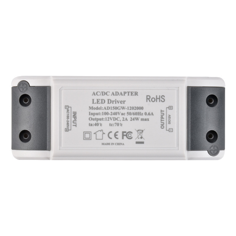 Led Power Driver Constant Voltage Source 12V24W 24V24W Mirror Headlight Energy-Saving Dc Home Led Driver