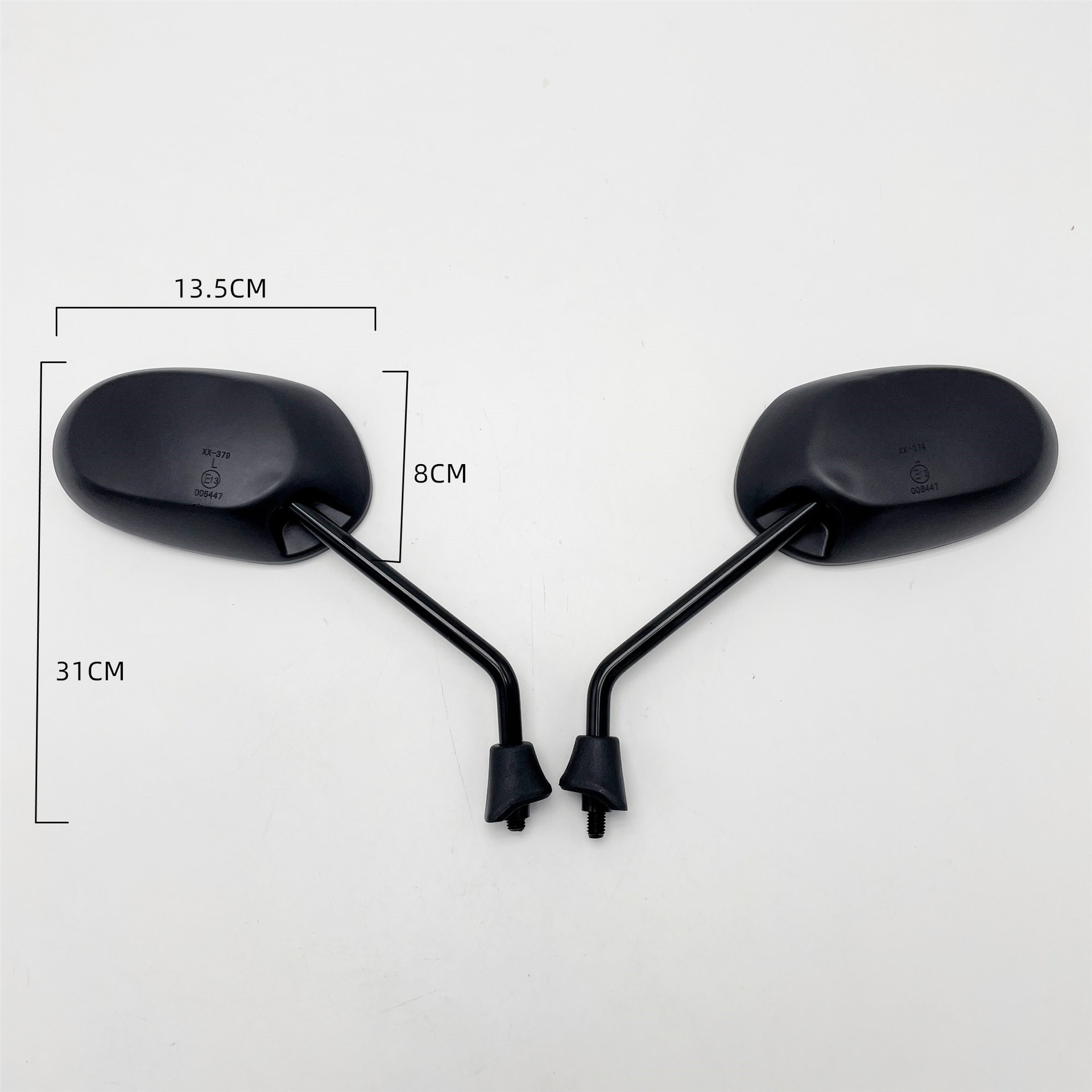 Espejo retrovisor universal de alta definición G2 para motocicleta eléctrica Niu U1//UQI+2022/GO/FO/N1/u2