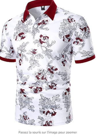 [Punto de aguja] 3D impreso camisa de polo nuevo casual de solapa de manga corta de los hombres camisa transfronteriza estación independiente