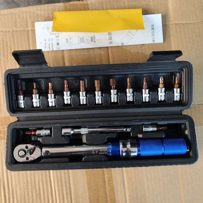メーカー直販ラチェットトルクレンチ15点セット金物工具修理自動車工具箱多機能セット|undefined