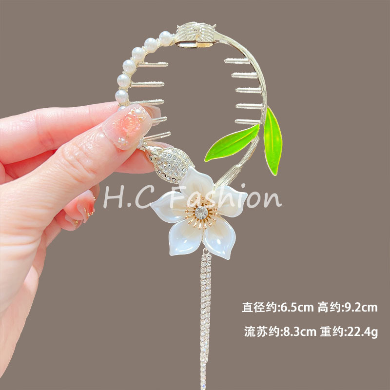 15#백합 꽃 사슬