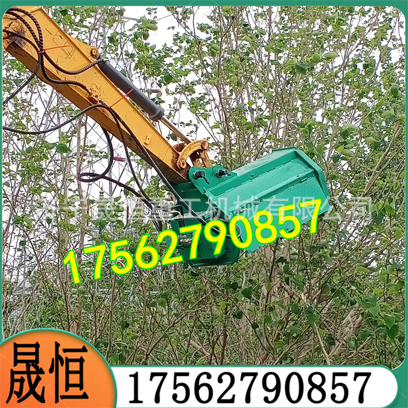 挖机配件绿篱机园林杂草大马力割草机碎树枝机果园草坪修剪机厂销